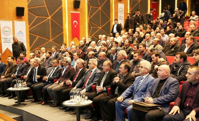ATAŞEHİR'DE PAZARCI ESNAFINA EĞİTİM