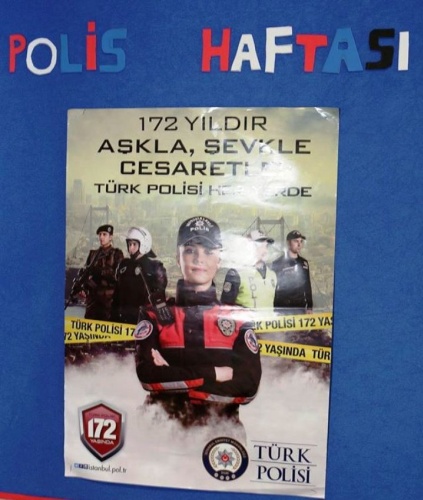 Polis Haftası Etkinliği, Ataşehir Emlak Konut Ortaokulu, 2017