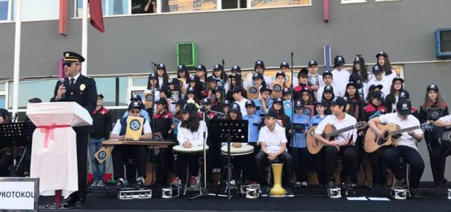 Polis Haftası Etkinliği, Ataşehir Emlak Konut Ortaokulu, 2017