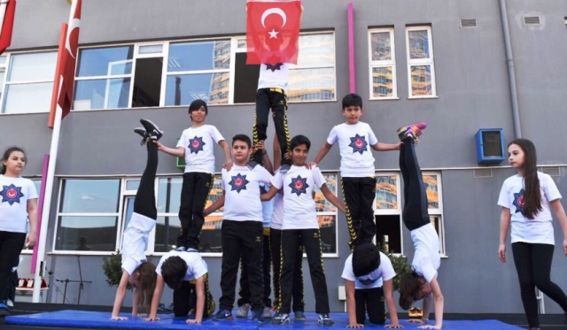 Polis Haftası Etkinliği, Ataşehir Emlak Konut Ortaokulu, 2017