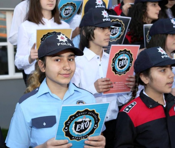 Polis Haftası Etkinliği, Ataşehir Emlak Konut Ortaokulu, 2017