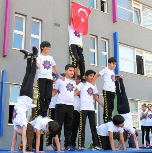 Polis Haftası Etkinliği, Ataşehir Emlak Konut Ortaokulu, 2017