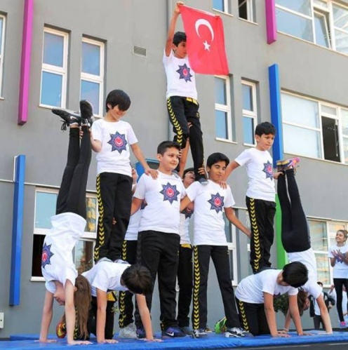 Polis Haftası Etkinliği, Ataşehir Emlak Konut Ortaokulu, 2017