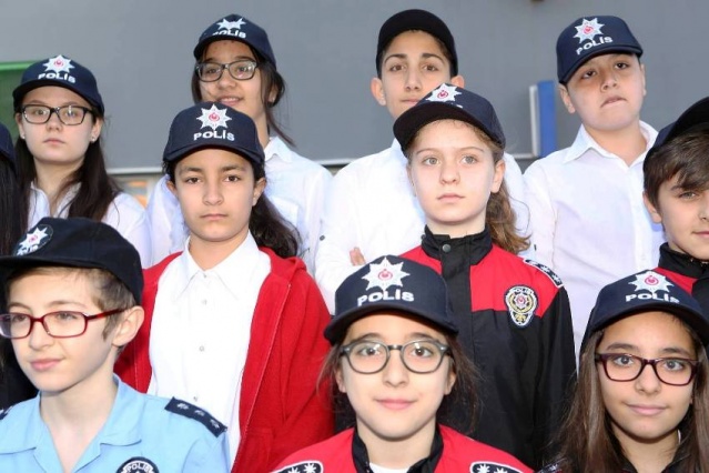 Polis Haftası Etkinliği, Ataşehir Emlak Konut Ortaokulu, 2017