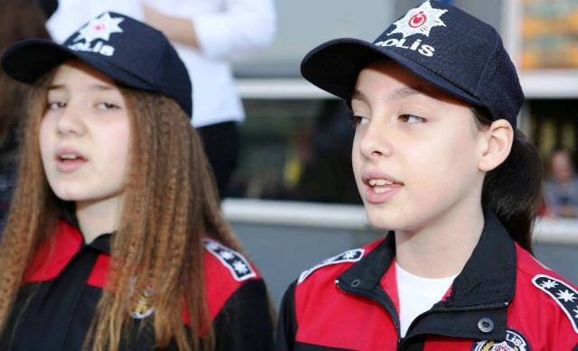 Polis Haftası Etkinliği, Ataşehir Emlak Konut Ortaokulu, 2017