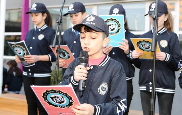 Polis Haftası Etkinliği, Ataşehir Emlak Konut Ortaokulu, 2017