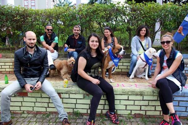 Hayvanseverler Ataşehir Kamelya Parkta Buluştu