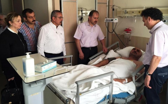 Ataşehir Kaymakamı, Zafer KARAMEHMETOĞLU, Demokrasi Gazilerini Ziyaret etti