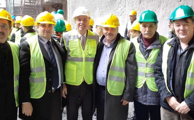 Ekrem İmamoğlu Dudullu Bostancı Metro Hattı inşaatında incelemelerde bulundu