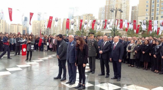 ULU ÖNDER MUSTAFA KEMAL ATATÜRK, ATAŞEHİR’DE ANILDI 2017