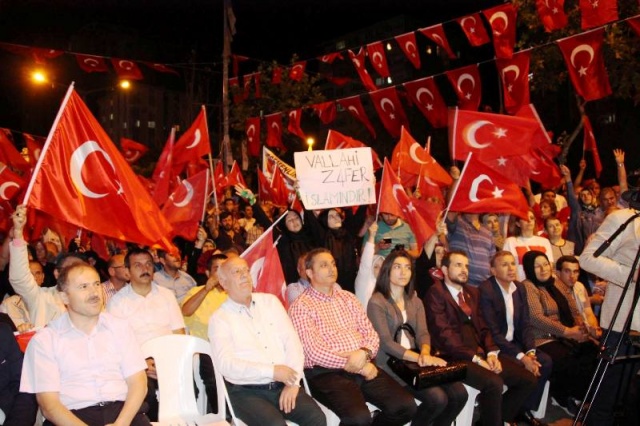 Ataşehir Sivil Toplum Örgütleri Demokrasi Nöbetinde 2016