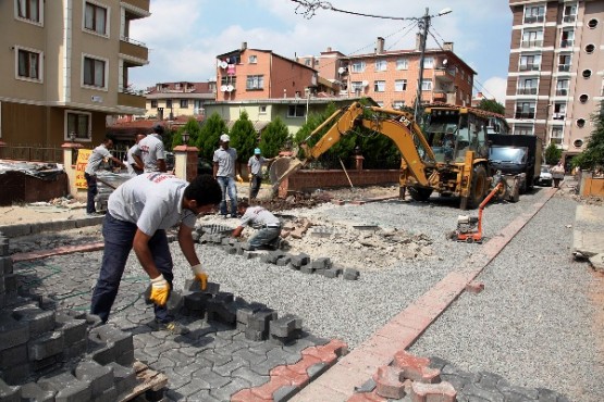 Ataşehir’in Sokakları Güzelleşiyor