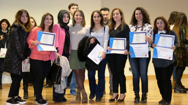 ATAŞEHİR'DE ABİM’DEN SERTİFİKALARINI ALDILAR