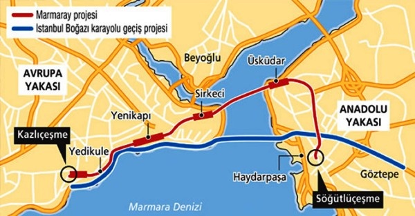 İstanbul Avrasya tüneli