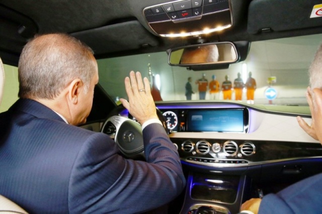 Avrasya Tüneli, Recep Tayyip Erdoğan Test Sürüşü 2016
