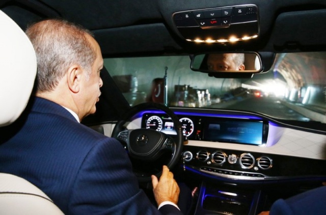 Avrasya Tüneli, Recep Tayyip Erdoğan Test Sürüşü 2016