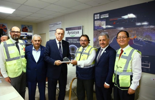 Avrasya Tüneli, Recep Tayyip Erdoğan Test Sürüşü 2016