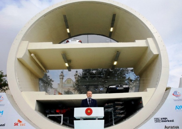 Avrasya Tüneli, Recep Tayyip Erdoğan Test Sürüşü 2016