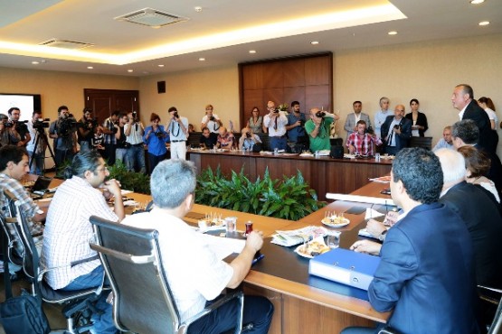 Ataşehir Finans Merkezi,  Battal İlgezdi, Basın Toplantısı