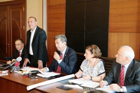 Ataşehir Finans Merkezi,  Battal İlgezdi, Basın Toplantısı