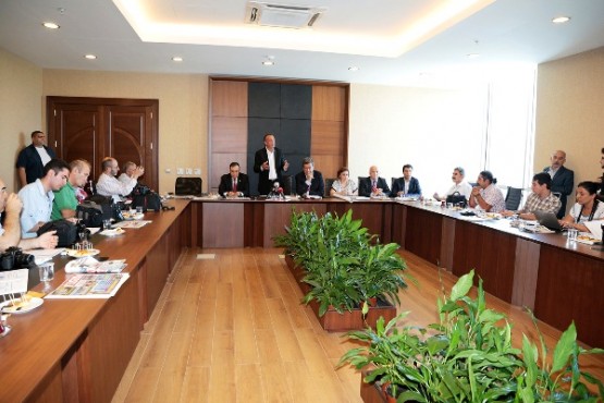 Ataşehir Finans Merkezi,  Battal İlgezdi, Basın Toplantısı