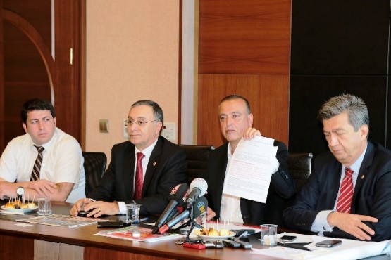 Ataşehir Finans Merkezi,  Battal İlgezdi, Basın Toplantısı