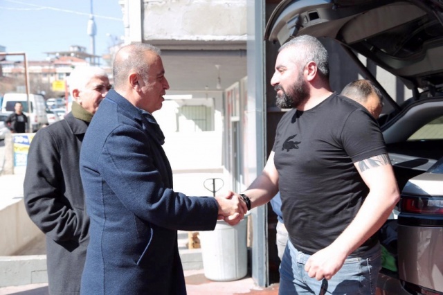 Battal İlgezdi, Esatpaşa, Mustafa Kemal Mahallesi Esnaf Ziyareti 2019