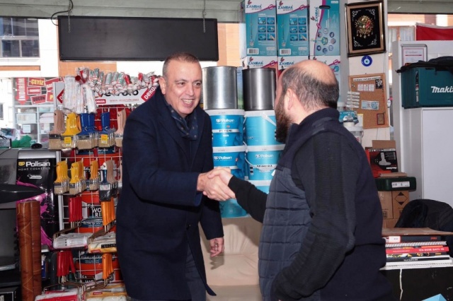 Battal İlgezdi, Esatpaşa, Mustafa Kemal Mahallesi Esnaf Ziyareti 2019