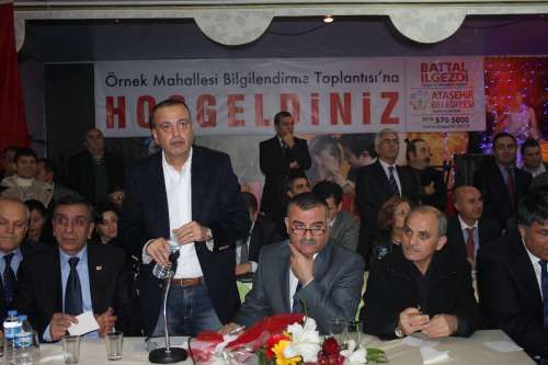 BATTAL İLGEZDİ, ÖRNEK MAHALLESİ TOPLANTI