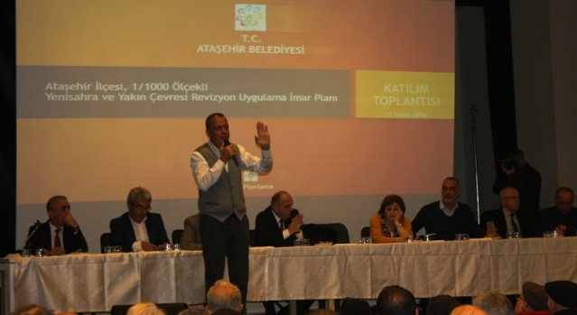 Yenisahra Barbaros Mahallesi İmar Bilgilendirme Toplantısı, Battal İlgezdi, 2016
