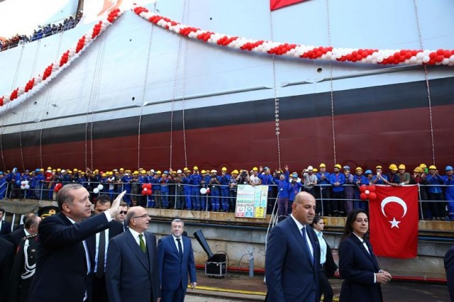 Bayraktar Denize İndirildi, 2015