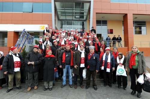 BEYKOZLULAR, SARIKAMIŞ ŞEHİTLERİ İÇİN YÜRÜDÜLER