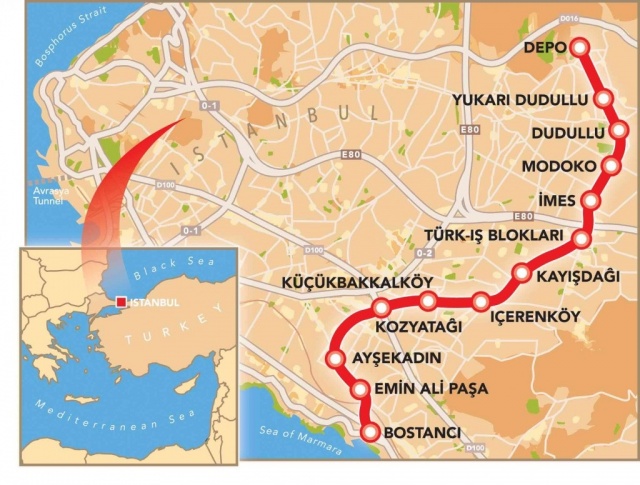 Bostancı Dudullu Metro Hattı