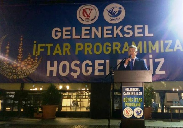 Çankırı Vakfı, ÇANDEF. İstanbul Çankırı Dernekler Birliği İftar Yemği 2016
