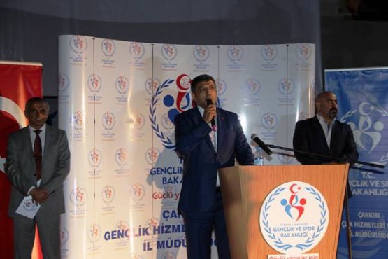 Çankırı'da Başarılı Sporculara ödül verildi