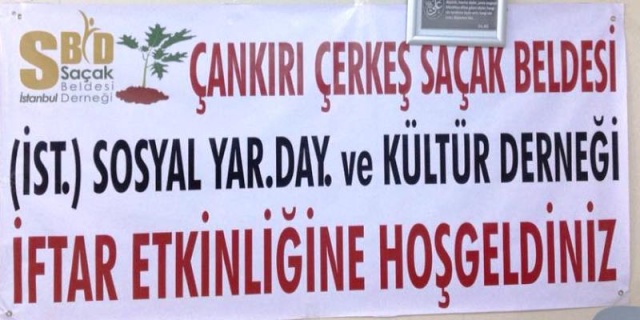 Saçak Beldesi, İstanbul Derneği İftarı, 2016