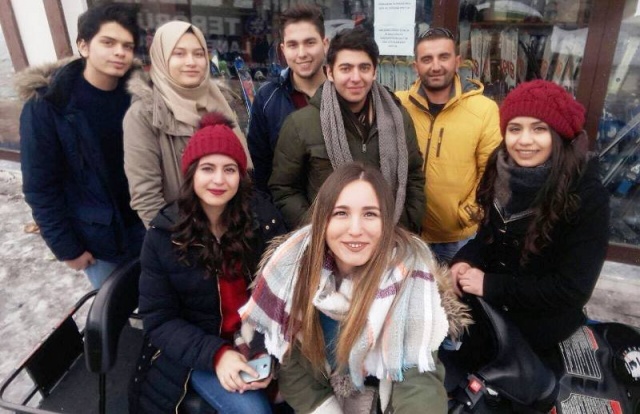 Çankırı Eğitim Kültür Vakfı, Bursiyerleri, Ilgaz Kayak Merkezi gezisi 2017