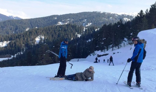 Çankırı Eğitim Kültür Vakfı, Bursiyerleri, Ilgaz Kayak Merkezi gezisi 2017