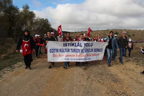 7. İstiklal Yolu Yürüyüşü Etkinliği 2015