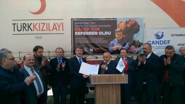 İstanbul Çankırı Sivil Toplum Kuruluşları Halep İçin Seferber Oldu 2016