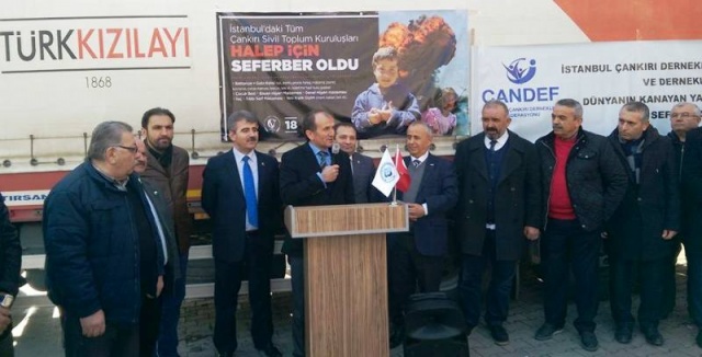 İstanbul Çankırı Sivil Toplum Kuruluşları Halep İçin Seferber Oldu 2016