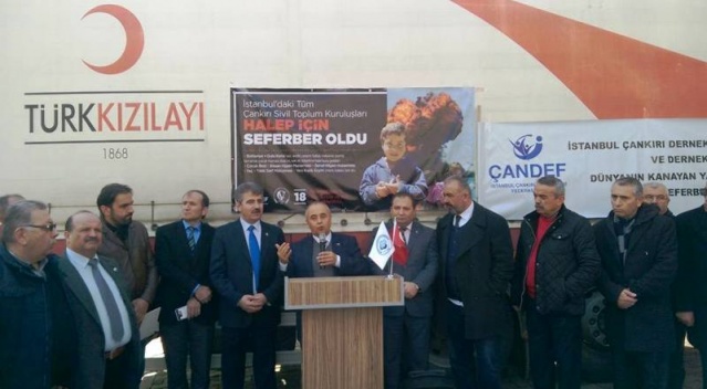 İstanbul Çankırı Sivil Toplum Kuruluşları Halep İçin Seferber Oldu 2016