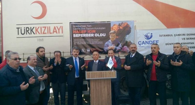 İstanbul Çankırı Sivil Toplum Kuruluşları Halep İçin Seferber Oldu 2016