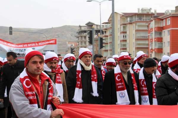 Çankırı Sarıkamış Şehitler Yürüyüşü