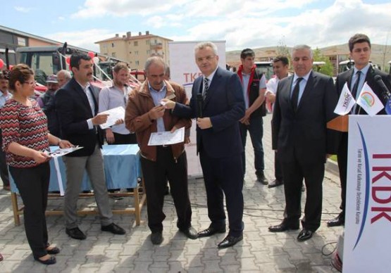 ÇANKIRI TRAKTÖR TESLİMİ