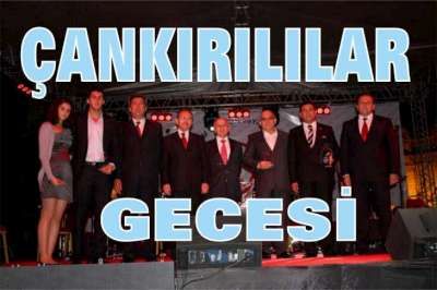 ÇANKIRILILAR VAFININ  25 . YILINI DOLMABAHÇE SARAYINDA  KUTLANDI