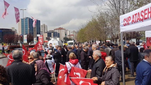 CHP Ataşehir İlçe Başkanlığı Hayır lokması Dağıtımı 2017