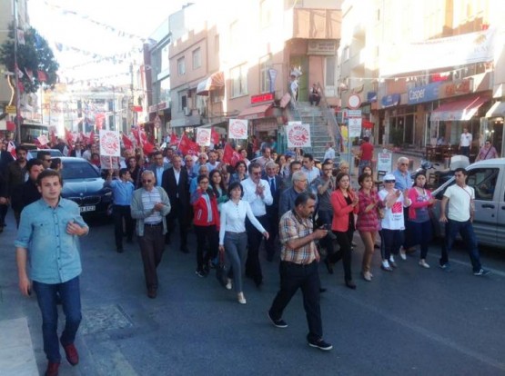 CHP Ataşehir Yürüyüşü 2015