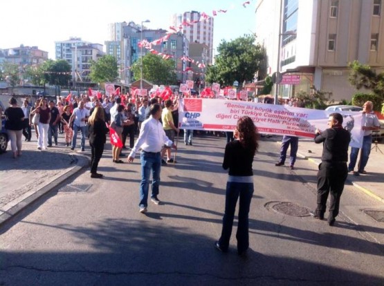 CHP Ataşehir Yürüyüşü 2015