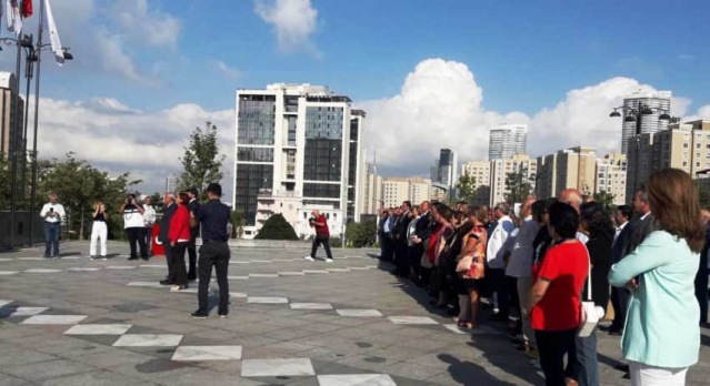 CHP kuruluş yıldönümü, Ataşehir Çelenk töreni 2019